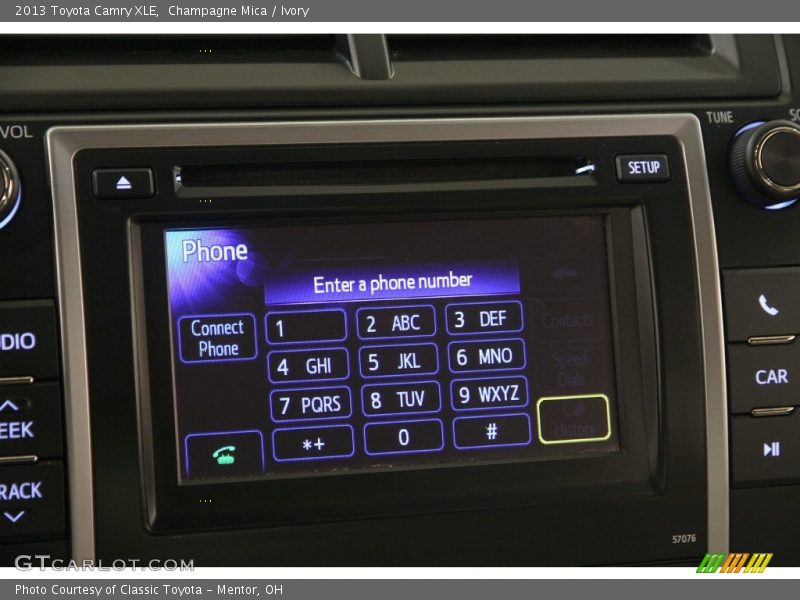 Champagne Mica / Ivory 2013 Toyota Camry XLE