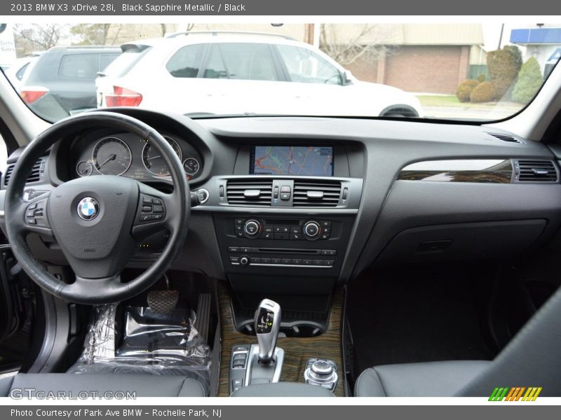 Black Sapphire Metallic / Black 2013 BMW X3 xDrive 28i