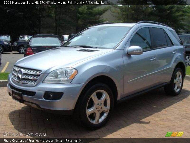 Alpine Rain Metallic / Macadamia 2008 Mercedes-Benz ML 350 4Matic