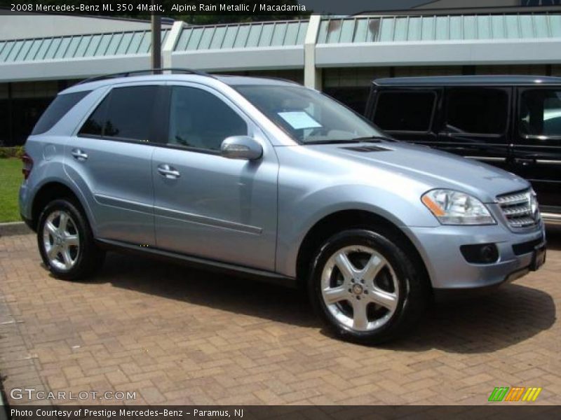 Alpine Rain Metallic / Macadamia 2008 Mercedes-Benz ML 350 4Matic