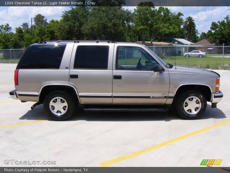 Light Pewter Metallic / Gray 1999 Chevrolet Tahoe LS