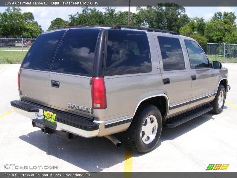 Light Pewter Metallic / Gray 1999 Chevrolet Tahoe LS