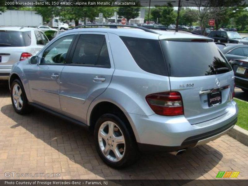 Alpine Rain Metallic / Macadamia 2008 Mercedes-Benz ML 350 4Matic