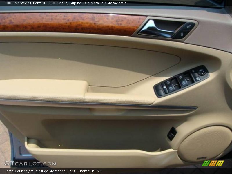 Alpine Rain Metallic / Macadamia 2008 Mercedes-Benz ML 350 4Matic