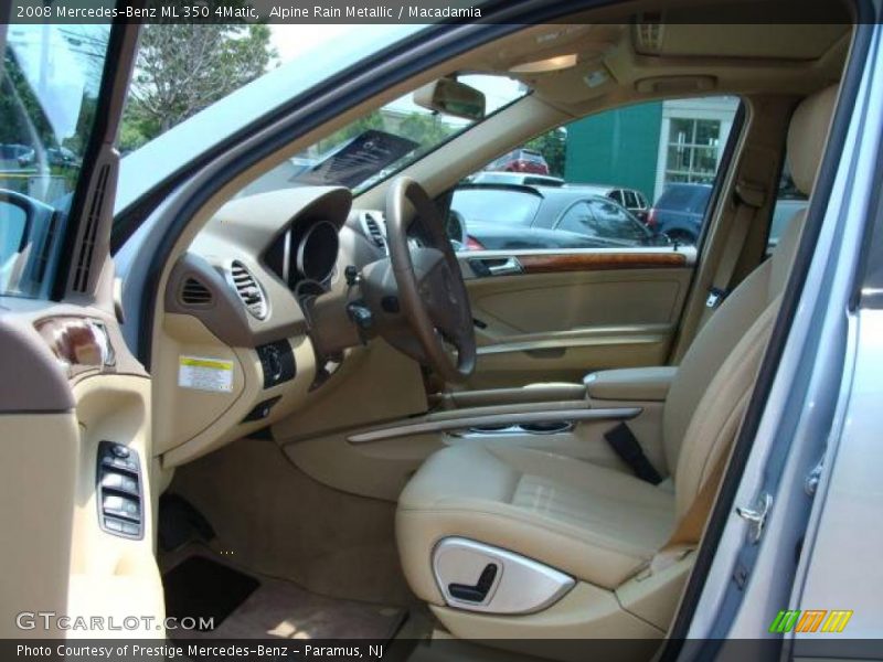 Alpine Rain Metallic / Macadamia 2008 Mercedes-Benz ML 350 4Matic