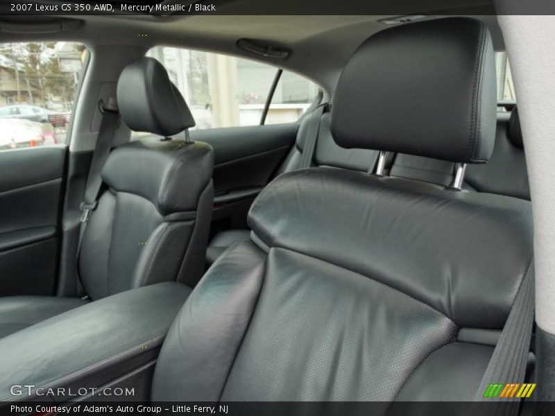 Mercury Metallic / Black 2007 Lexus GS 350 AWD