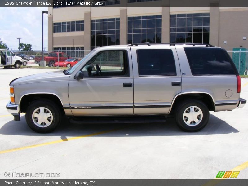 Light Pewter Metallic / Gray 1999 Chevrolet Tahoe LS