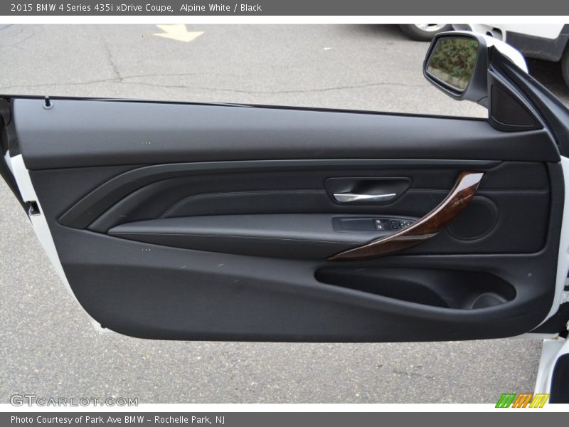 Alpine White / Black 2015 BMW 4 Series 435i xDrive Coupe