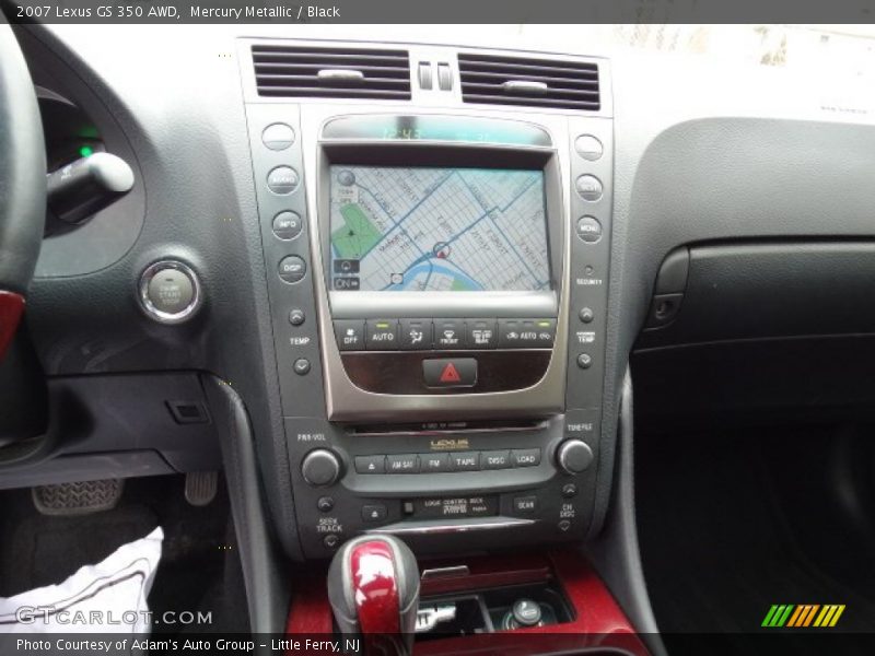 Mercury Metallic / Black 2007 Lexus GS 350 AWD
