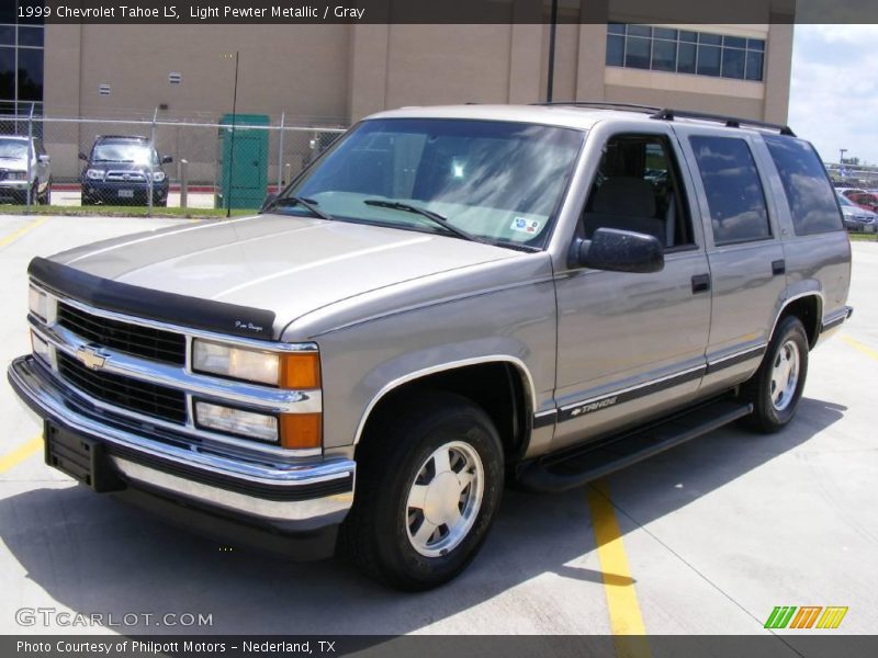 Light Pewter Metallic / Gray 1999 Chevrolet Tahoe LS