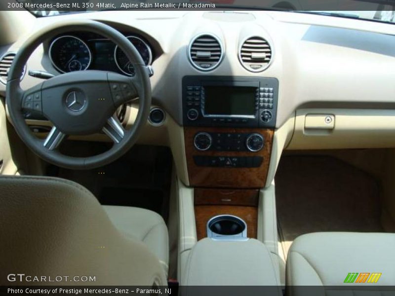 Alpine Rain Metallic / Macadamia 2008 Mercedes-Benz ML 350 4Matic