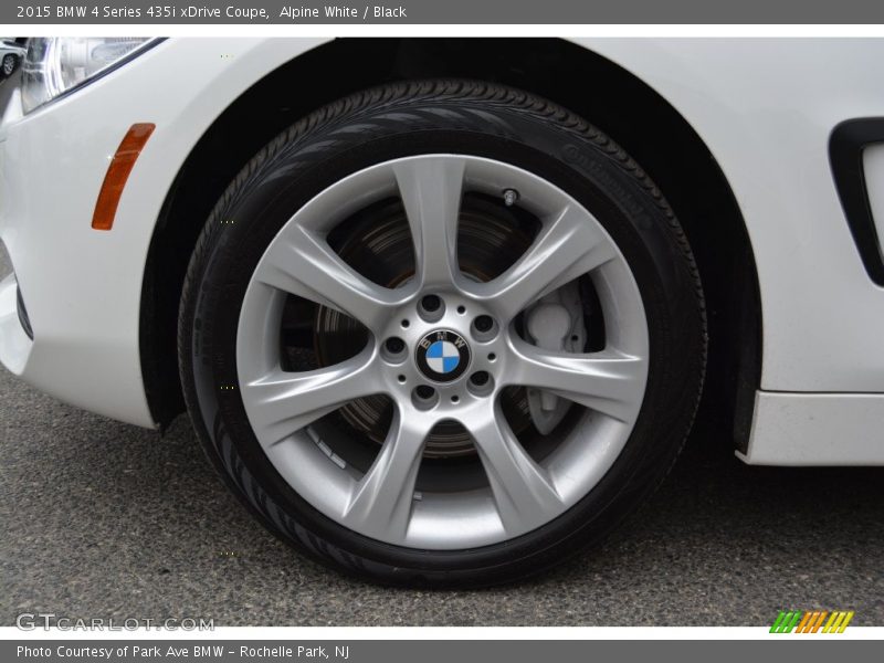 Alpine White / Black 2015 BMW 4 Series 435i xDrive Coupe