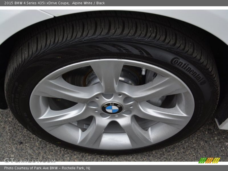 Alpine White / Black 2015 BMW 4 Series 435i xDrive Coupe
