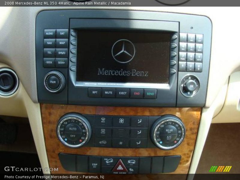 Alpine Rain Metallic / Macadamia 2008 Mercedes-Benz ML 350 4Matic