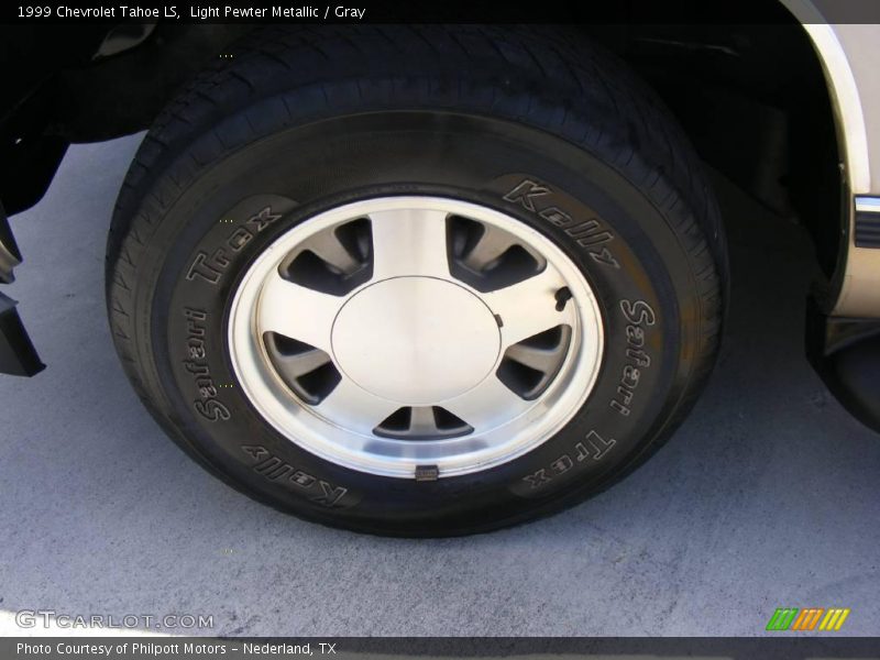 Light Pewter Metallic / Gray 1999 Chevrolet Tahoe LS