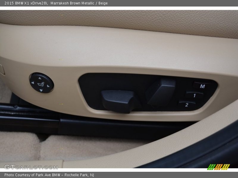 Marrakesh Brown Metallic / Beige 2015 BMW X1 xDrive28i