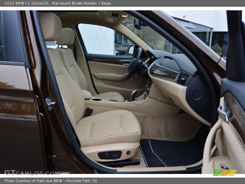 Marrakesh Brown Metallic / Beige 2015 BMW X1 xDrive28i