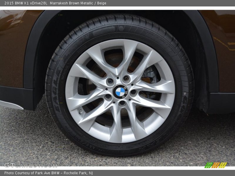 Marrakesh Brown Metallic / Beige 2015 BMW X1 xDrive28i