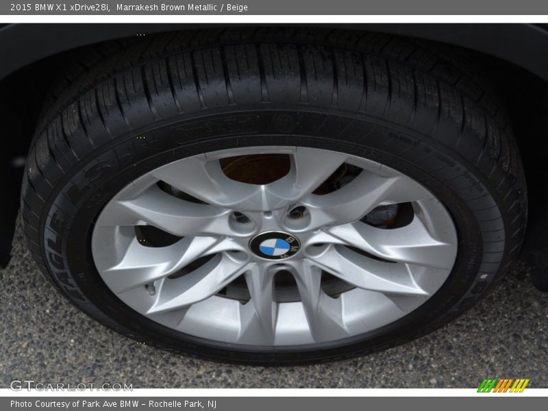 Marrakesh Brown Metallic / Beige 2015 BMW X1 xDrive28i