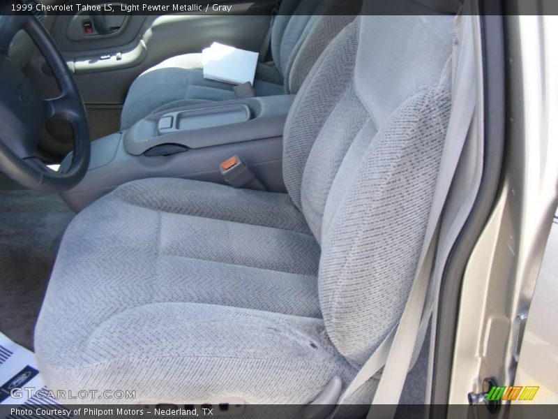 Light Pewter Metallic / Gray 1999 Chevrolet Tahoe LS