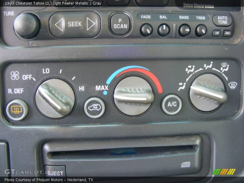 Light Pewter Metallic / Gray 1999 Chevrolet Tahoe LS
