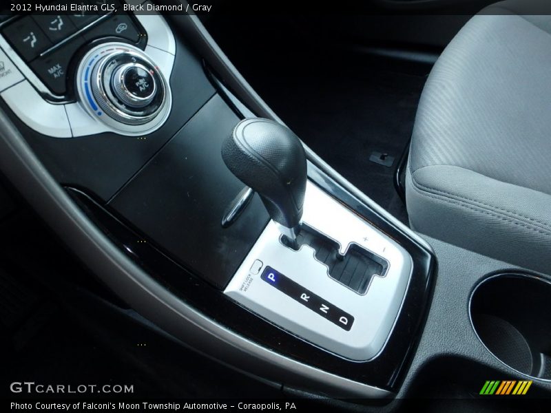 Black Diamond / Gray 2012 Hyundai Elantra GLS