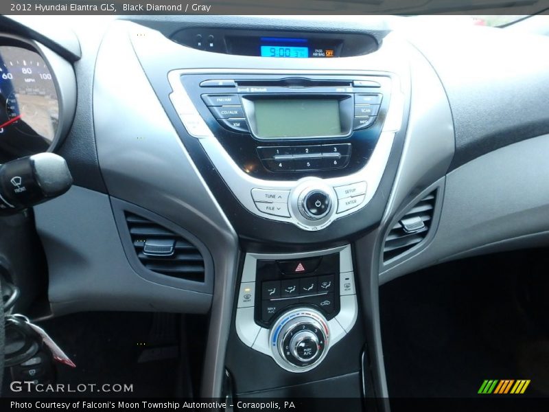 Black Diamond / Gray 2012 Hyundai Elantra GLS
