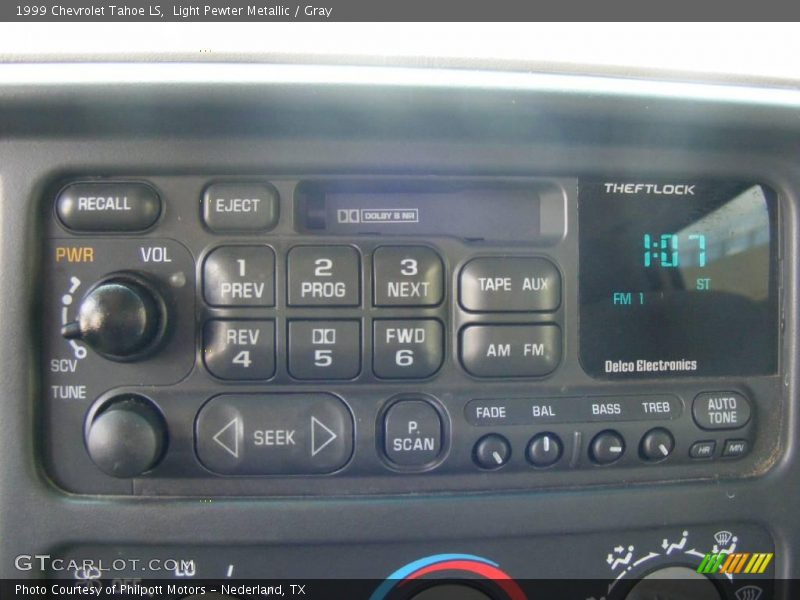 Light Pewter Metallic / Gray 1999 Chevrolet Tahoe LS