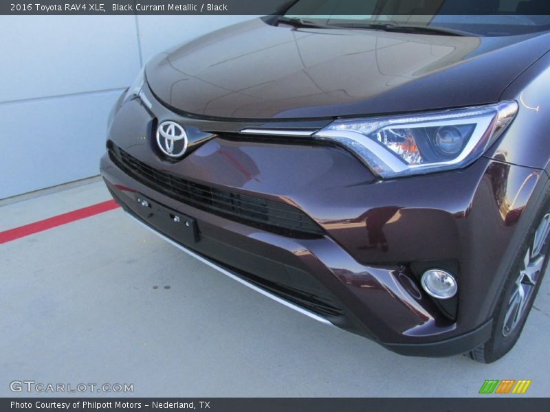 Black Currant Metallic / Black 2016 Toyota RAV4 XLE