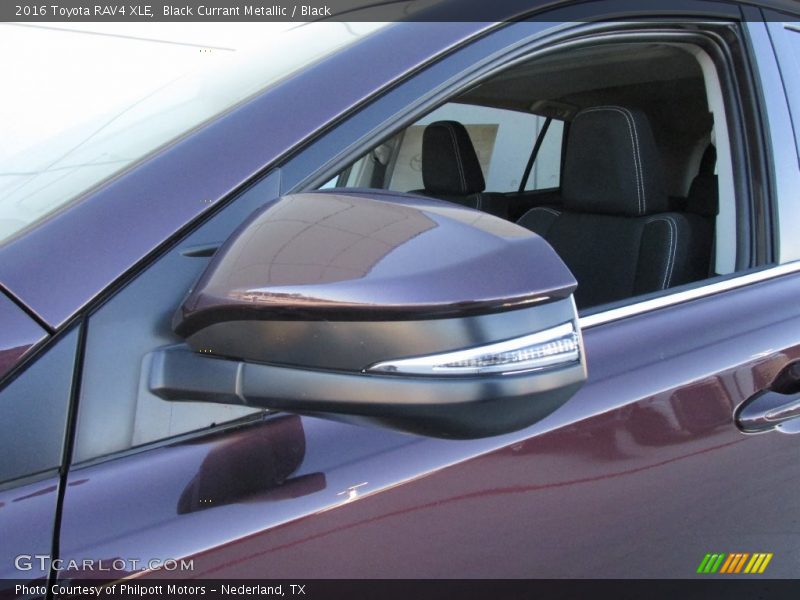 Black Currant Metallic / Black 2016 Toyota RAV4 XLE