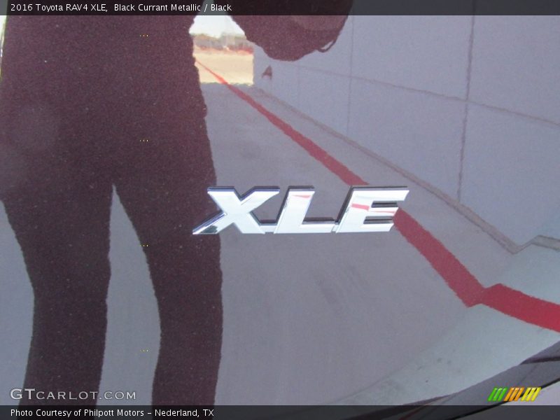 Black Currant Metallic / Black 2016 Toyota RAV4 XLE