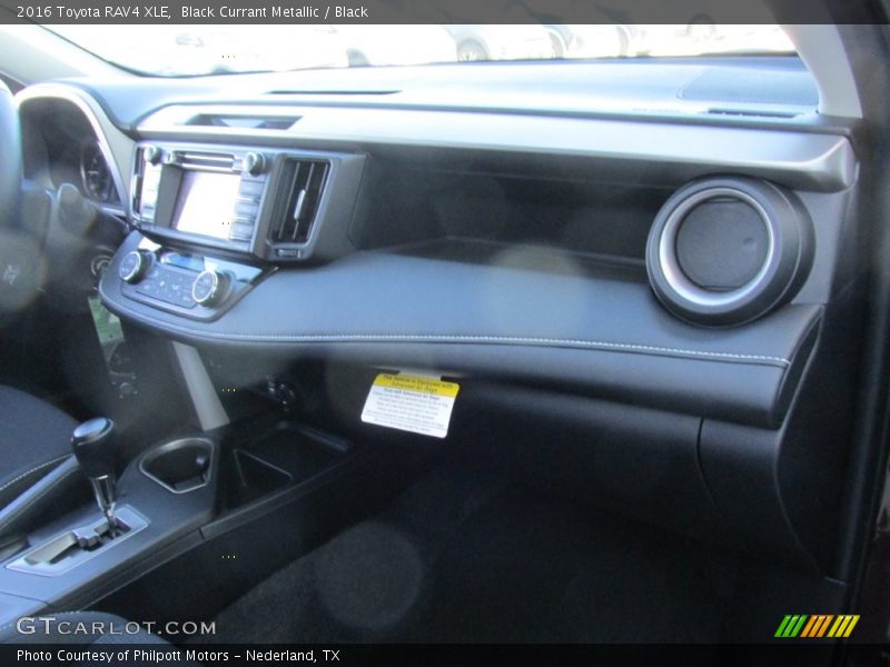 Black Currant Metallic / Black 2016 Toyota RAV4 XLE