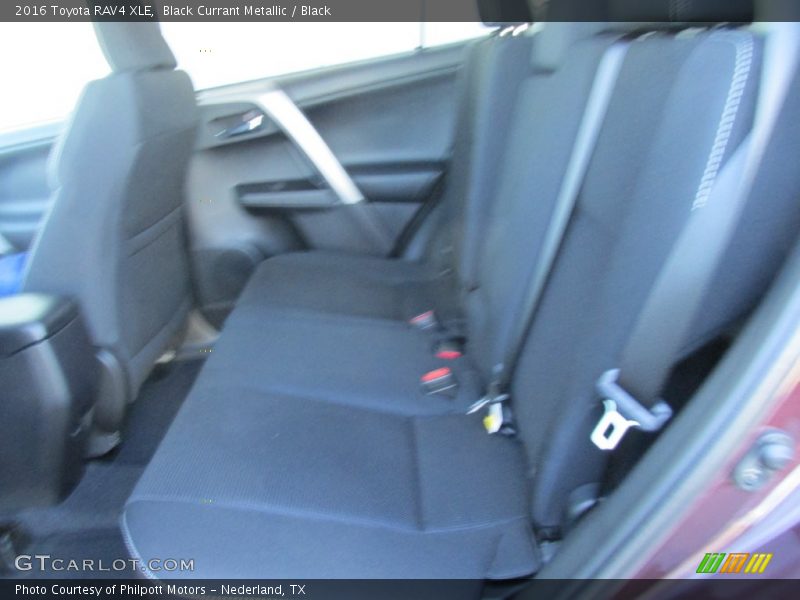 Black Currant Metallic / Black 2016 Toyota RAV4 XLE