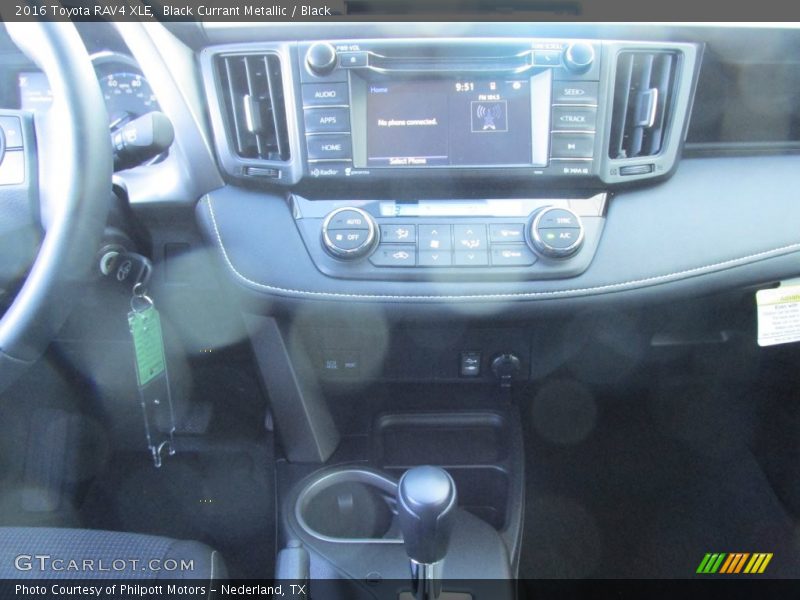 Black Currant Metallic / Black 2016 Toyota RAV4 XLE