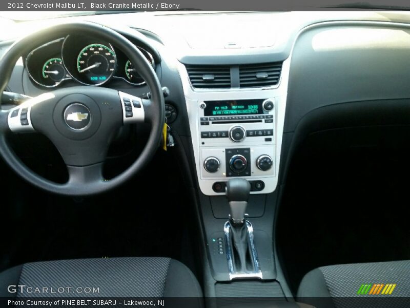 Black Granite Metallic / Ebony 2012 Chevrolet Malibu LT