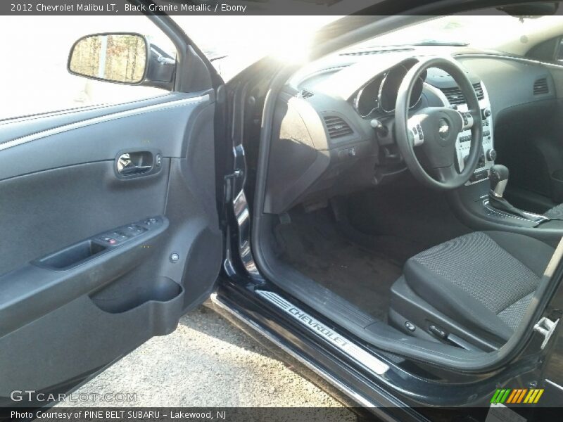 Black Granite Metallic / Ebony 2012 Chevrolet Malibu LT