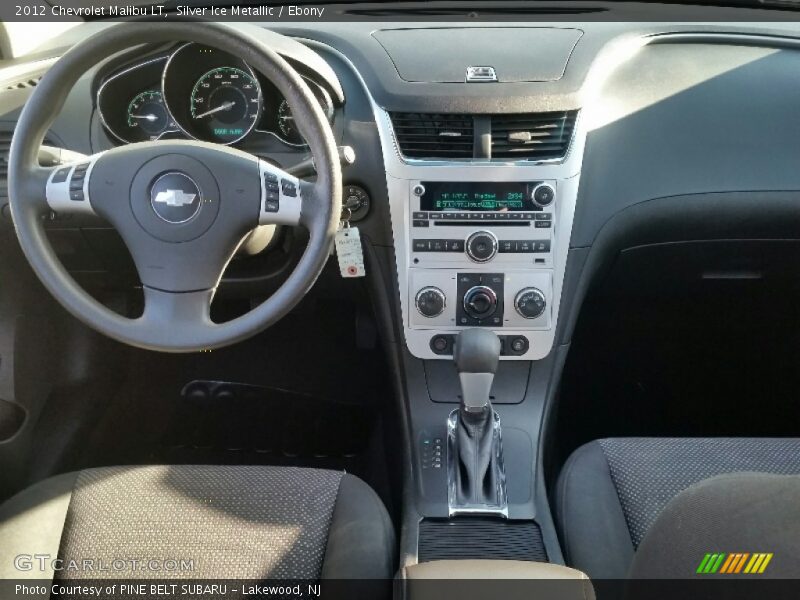 Silver Ice Metallic / Ebony 2012 Chevrolet Malibu LT