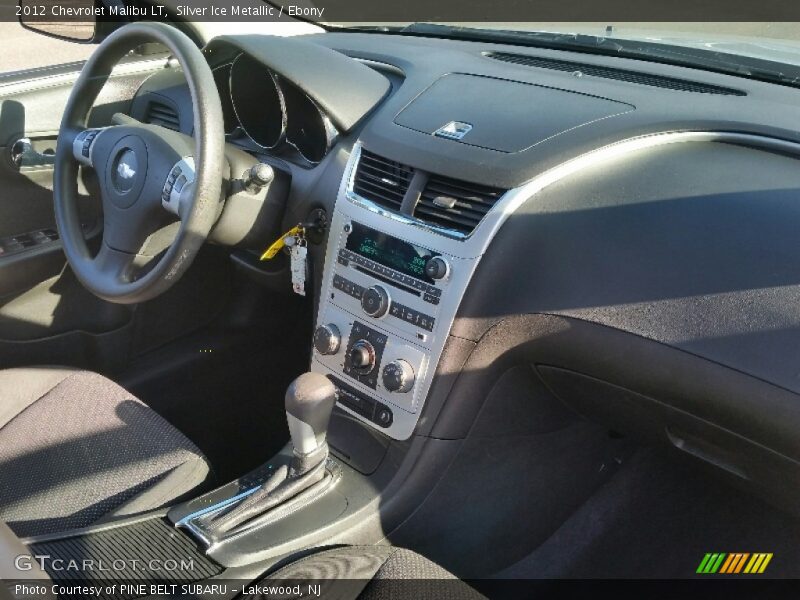 Silver Ice Metallic / Ebony 2012 Chevrolet Malibu LT