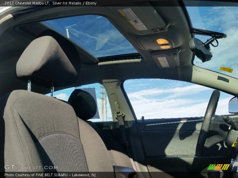 Silver Ice Metallic / Ebony 2012 Chevrolet Malibu LT
