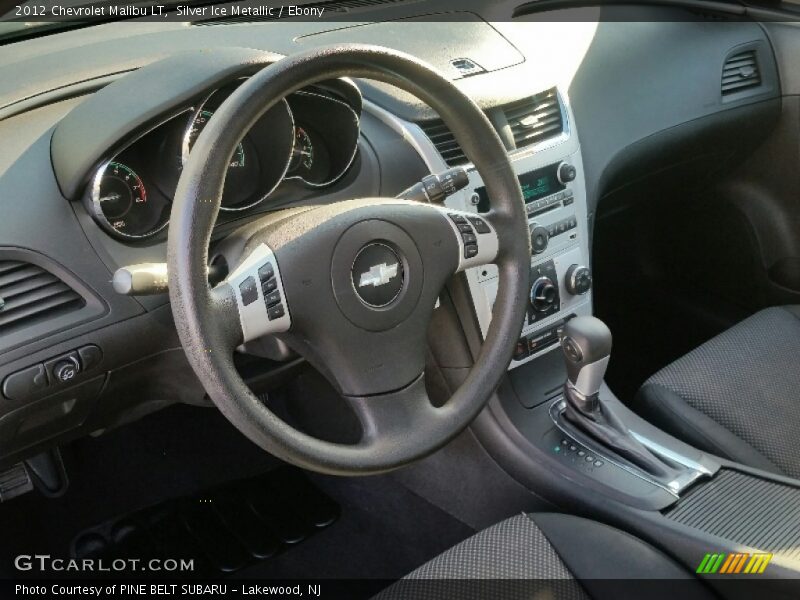 Silver Ice Metallic / Ebony 2012 Chevrolet Malibu LT