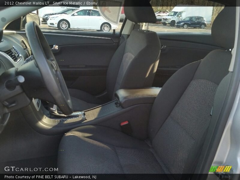 Silver Ice Metallic / Ebony 2012 Chevrolet Malibu LT