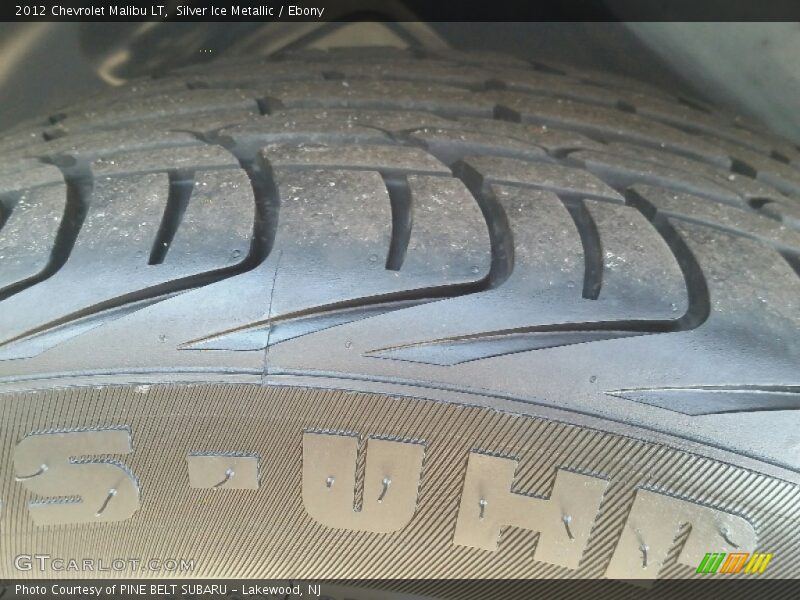 Silver Ice Metallic / Ebony 2012 Chevrolet Malibu LT