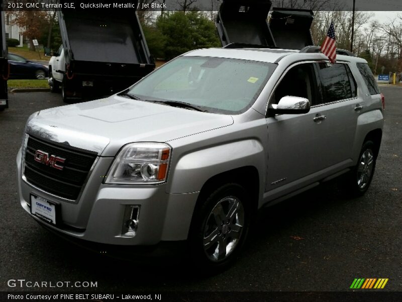 Quicksilver Metallic / Jet Black 2012 GMC Terrain SLE