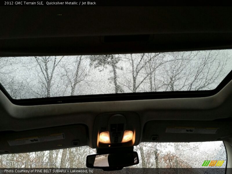 Quicksilver Metallic / Jet Black 2012 GMC Terrain SLE