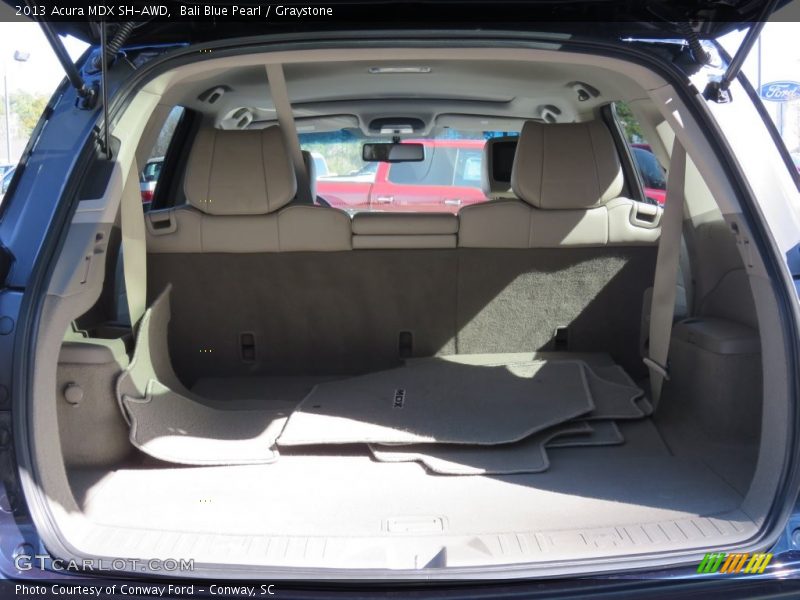 Bali Blue Pearl / Graystone 2013 Acura MDX SH-AWD