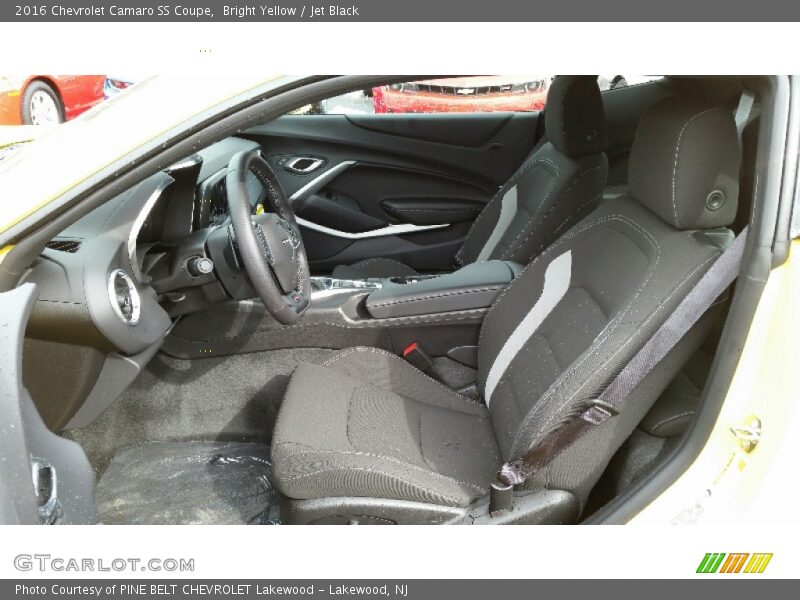 Bright Yellow / Jet Black 2016 Chevrolet Camaro SS Coupe