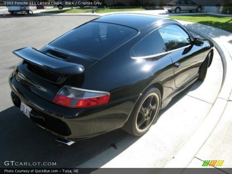 Black / Graphite Grey 2003 Porsche 911 Carrera Coupe