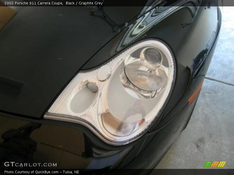 Black / Graphite Grey 2003 Porsche 911 Carrera Coupe