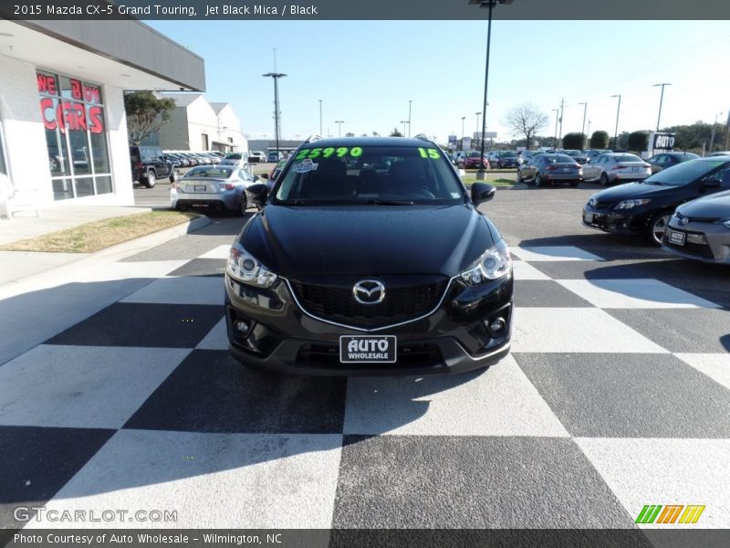 Jet Black Mica / Black 2015 Mazda CX-5 Grand Touring