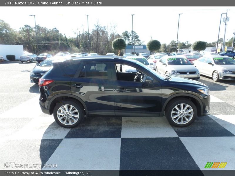 Jet Black Mica / Black 2015 Mazda CX-5 Grand Touring